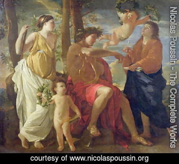 Nicolas Poussin - The Poets Inspiration