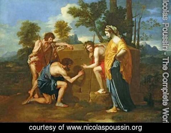 Nicolas Poussin - Arcadian Shepherds
