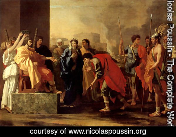 Nicolas Poussin - The Continence of Scipio, 1640