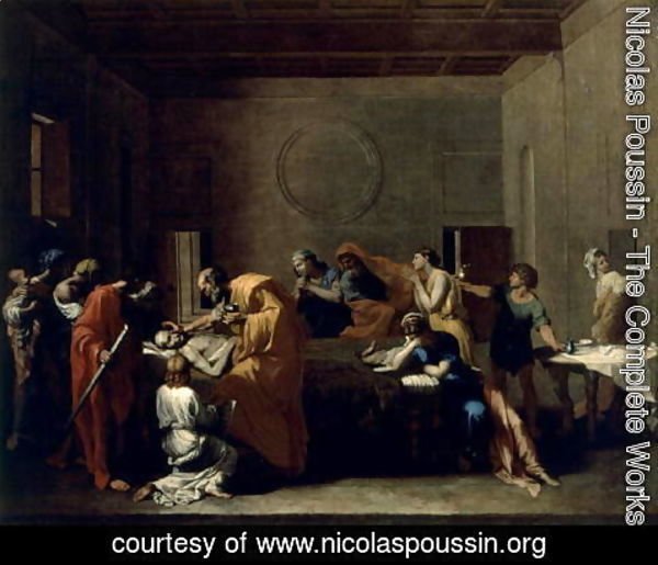 Nicolas Poussin - Extreme Unction, c.1638-40