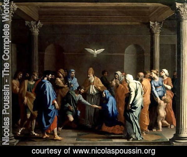 Nicolas Poussin - The Marriage of the Virgin, c.1638-40