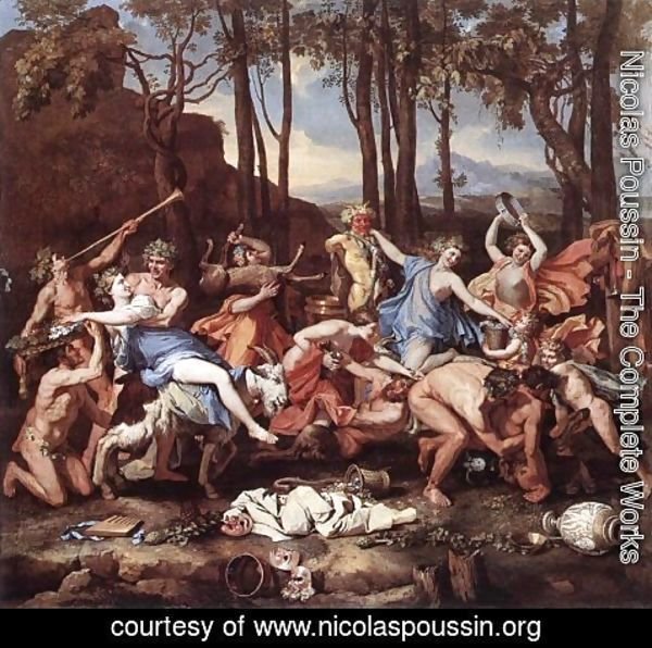Nicolas Poussin - Adoration of the Golden Calf 2