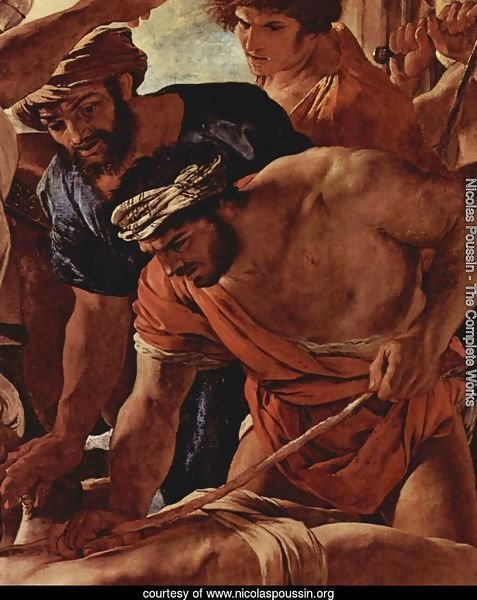 The Martyrdom of Saint Erasmus, detail