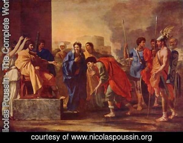 Nicolas Poussin - The Scipios generosity