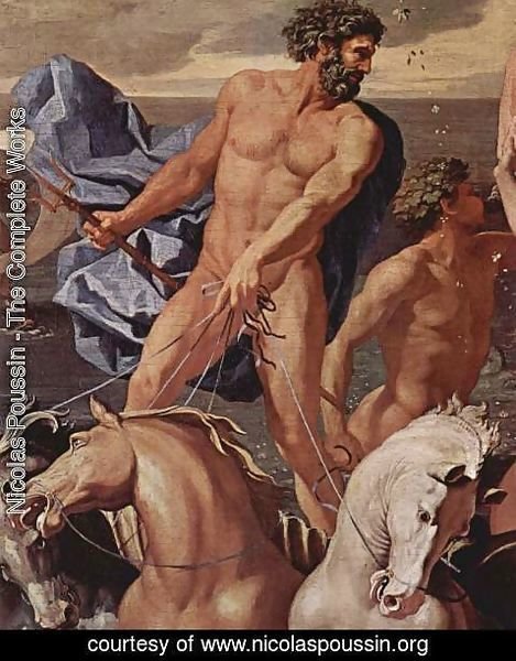 Nicolas Poussin - The Triumph of Neptune, detail