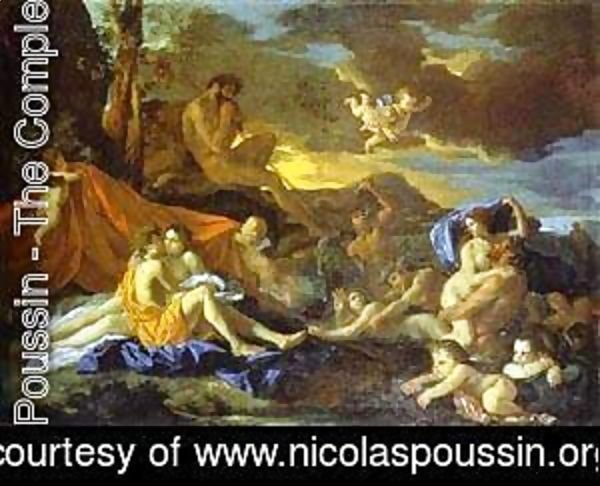 Nicolas Poussin - The Battle Of Joshua With Amalekites 1625