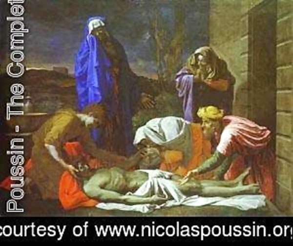 Nicolas Poussin - The Lamentation Over Christ 1655-1657