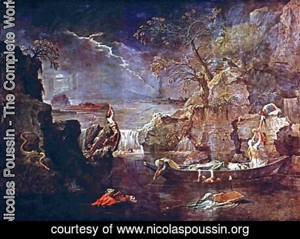 Nicolas Poussin - The Four Seasons, Winter Scene
