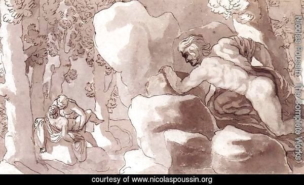 Polyphemus Discovers Acis and Galatea