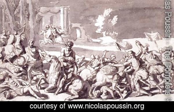 Nicolas Poussin - The Death of Camilla