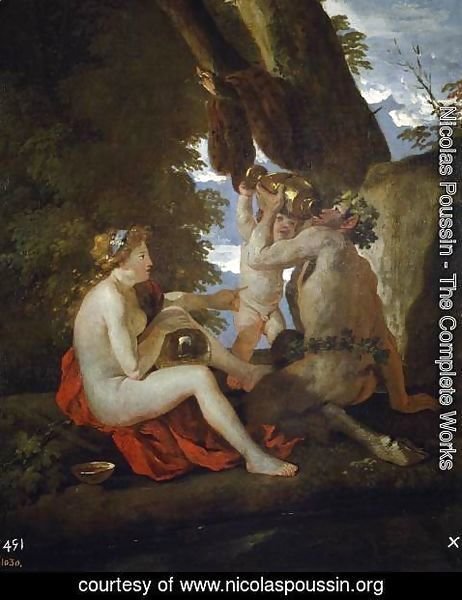 Nicolas Poussin - A Bacchic Scene
